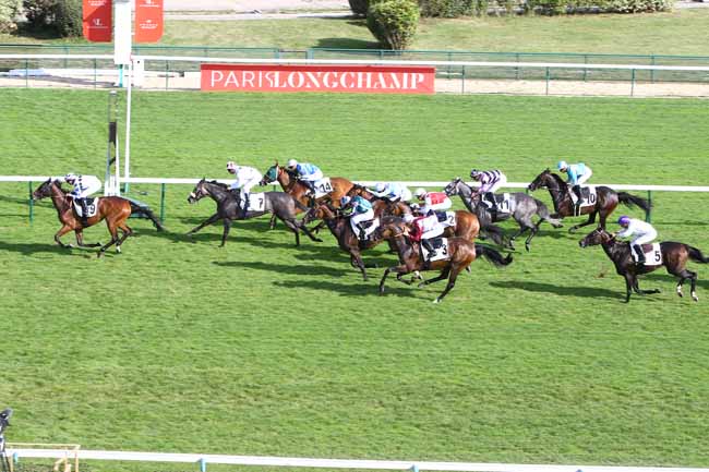 Photo d'arrivée de la course pmu PRIX DE LA PLACE JEANNE D'ARC à LONGCHAMP le Jeudi 16 septembre 2021