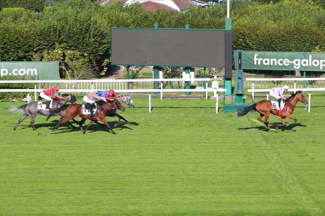 Photo d'arrivée de la course pmu PRIX LEARIVA à SAINT CLOUD le Mercredi 22 septembre 2021