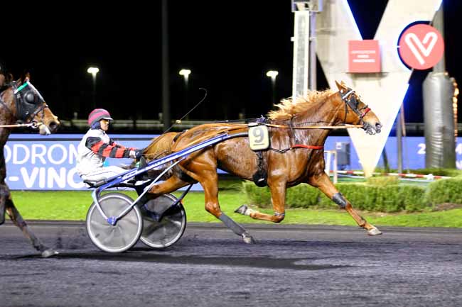 Photo d'arrivée de la course pmu PRIX ELSA à PARIS-VINCENNES le Mardi 2 novembre 2021