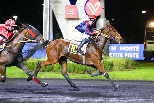 Photo d'arrivée de la course pmu PRIX MENSA à PARIS-VINCENNES le Vendredi 5 novembre 2021