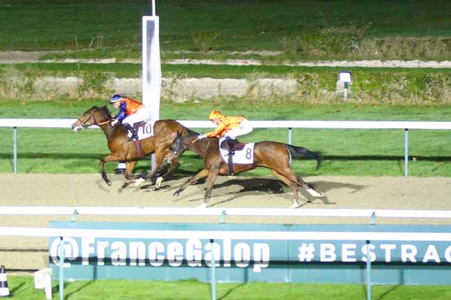 Photo d'arrivée de la course pmu PRIX NONOALCO à DEAUVILLE le Vendredi 5 novembre 2021