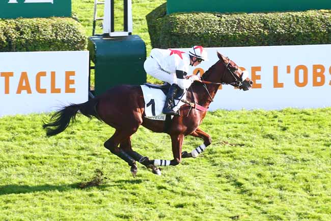 Photo d'arrivée de la course pmu PRIX CONGRESS à AUTEUIL le Samedi 6 novembre 2021