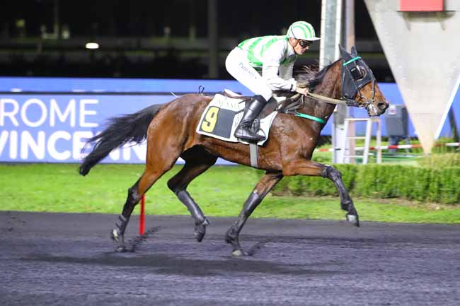 Photo d'arrivée de la course pmu PRIX OHIO à PARIS-VINCENNES le Mardi 9 novembre 2021