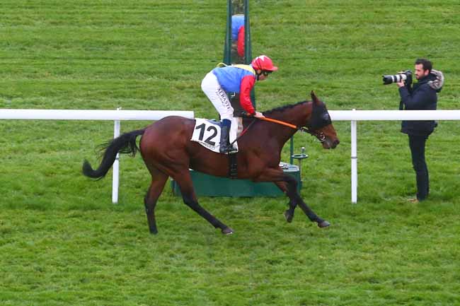 Photo d'arrivée de la course pmu PRIX DU PLATEAU DE SACLAY à SAINT CLOUD le Mardi 16 novembre 2021