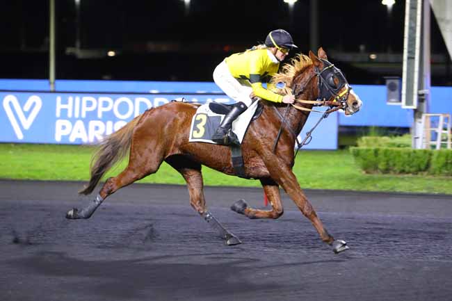 Photo d'arrivée de la course pmu PRIX VIBILIA à PARIS-VINCENNES le Vendredi 26 novembre 2021