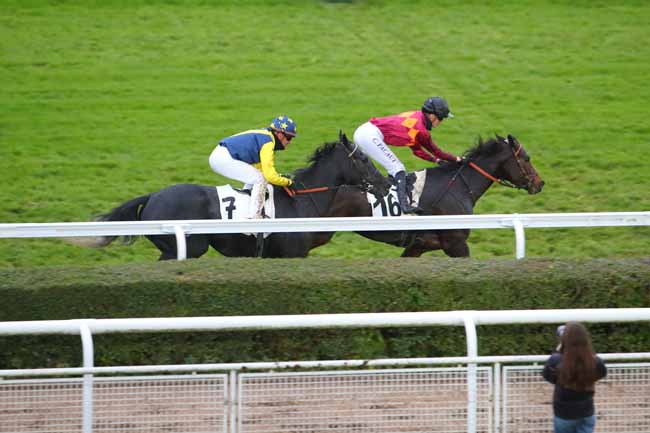 Photo d'arrivée de la course pmu PRIX DE DORMANS à SAINT CLOUD le Vendredi 26 novembre 2021