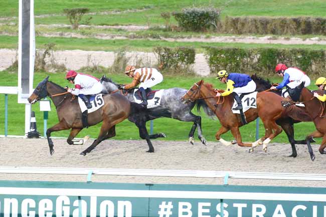 Photo d'arrivée de la course pmu PRIX D'ABLON à DEAUVILLE le Mardi 30 novembre 2021