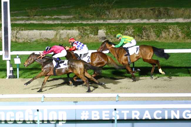 Photo d'arrivée de la course pmu PRIX DE LA PAQUINE à DEAUVILLE le Dimanche 12 décembre 2021