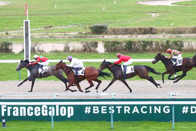 Photo d'arrivée de la course pmu PRIX D'EPREVILLE à DEAUVILLE le Lundi 20 décembre 2021