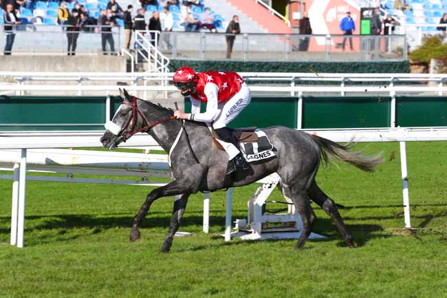 Photo d'arrivée de la course pmu PRIX DU CAP CAMARAT à CAGNES-SUR-MER le Mercredi 29 décembre 2021