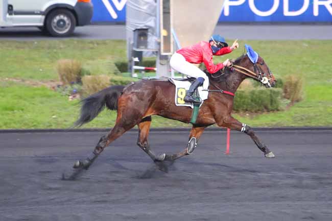 Photo d'arrivée de la course pmu PRIX DE PARDIEU à PARIS-VINCENNES le Samedi 22 janvier 2022