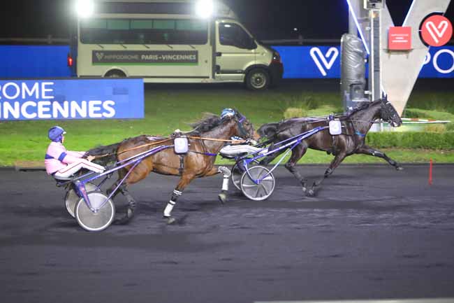 Photo d'arrivée de la course pmu PRIX DE LA BEAUCE à PARIS-VINCENNES le Samedi 22 janvier 2022