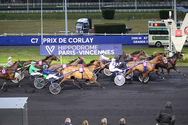 Photo d'arrivée de la course pmu PRIX DE CORLAY à PARIS-VINCENNES le Mercredi 2 février 2022