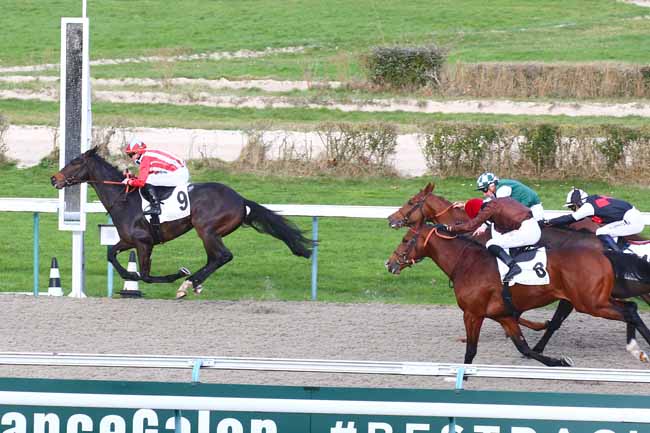 Photo d'arrivée de la course pmu PRIX DE FERVAQUES à DEAUVILLE le Samedi 5 février 2022
