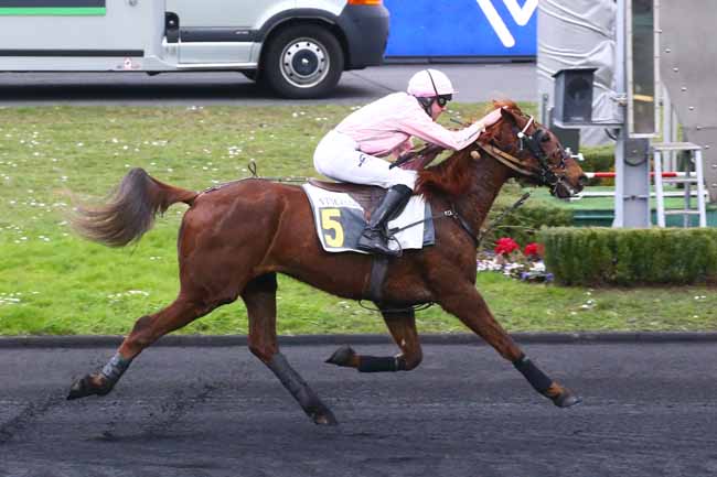 Photo d'arrivée de la course pmu PRIX DU FINISTERE à PARIS-VINCENNES le Dimanche 20 février 2022