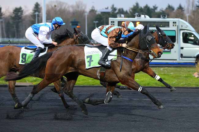 Photo d'arrivée de la course pmu PRIX D'ALENCON à PARIS-VINCENNES le Jeudi 3 mars 2022