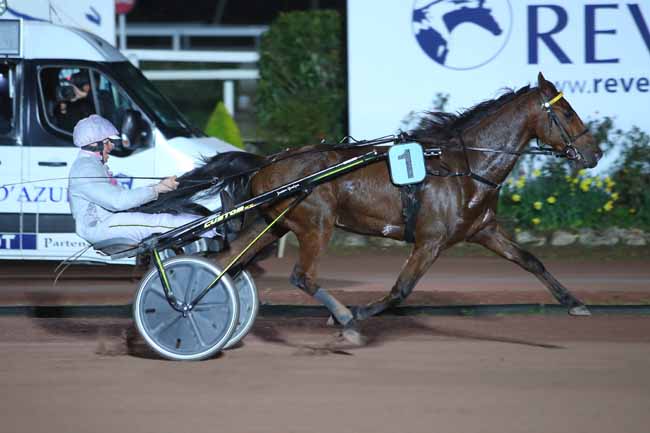 Photo d'arrivée de la course pmu PRIX REMANENCE (PRIX DE DEAUVILLE) à CAGNES-SUR-MER le Vendredi 4 mars 2022