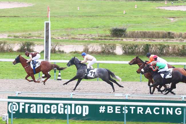 Photo d'arrivée de la course pmu PRIX DU CAP DE LA HEVE à DEAUVILLE le Samedi 5 mars 2022