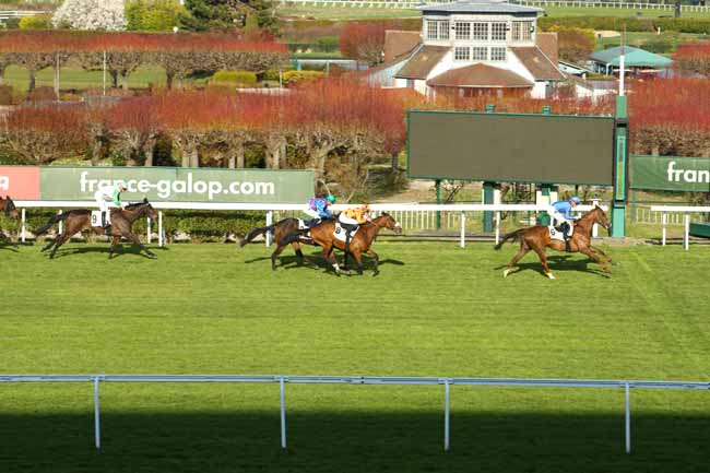 Photo d'arrivée de la course pmu PRIX DE CHAUMONT-EN-VEXIN à SAINT CLOUD le Jeudi 10 mars 2022
