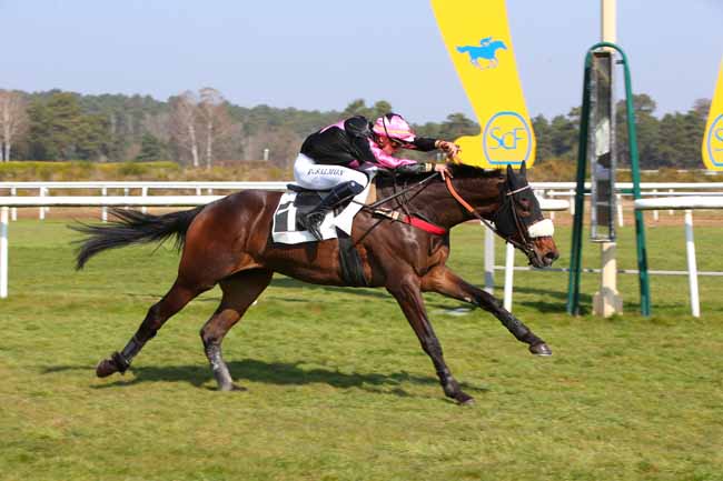 Photo d'arrivée de la course pmu PRIX DE MONTIGNY-SUR-LOING à FONTAINEBLEAU le Vendredi 25 mars 2022
