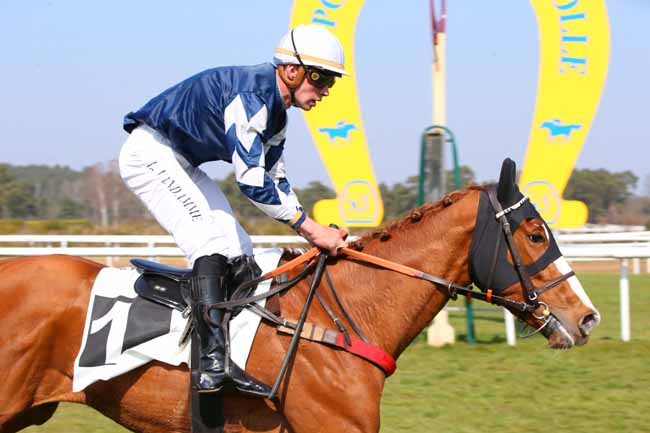 Photo d'arrivée de la course pmu PRIX DU PAVE DU ROY à FONTAINEBLEAU le Vendredi 25 mars 2022