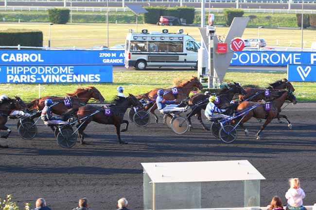 Photo d'arrivée de la course pmu PRIX JEAN CABROL à PARIS-VINCENNES le Samedi 26 mars 2022