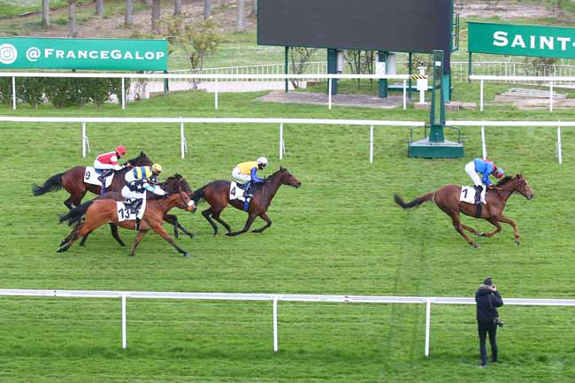Photo d'arrivée de la course pmu PRIX MY LOVE à SAINT CLOUD le Samedi 2 avril 2022