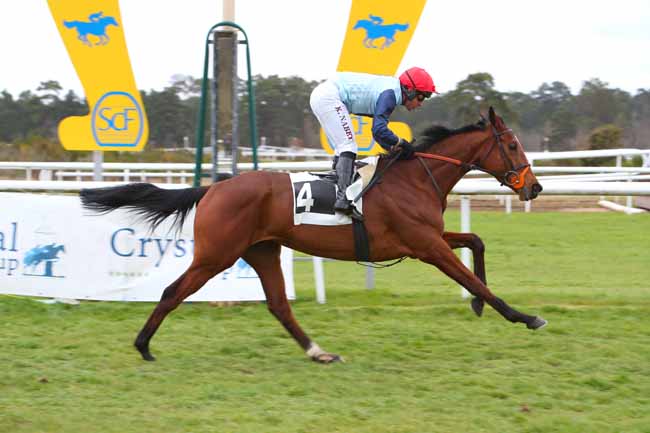 Photo d'arrivée de la course pmu PRIX D'ENGHIEN à FONTAINEBLEAU le Samedi 2 avril 2022