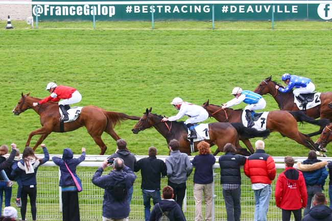 Photo d'arrivée de la course pmu PRIX IMPRUDENCE à DEAUVILLE le Jeudi 7 avril 2022