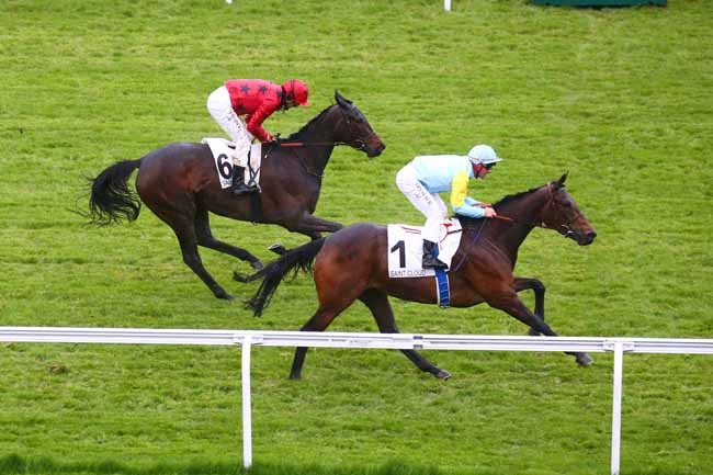 Photo d'arrivée de la course pmu PRIX SICARELLE à SAINT CLOUD le Vendredi 8 avril 2022