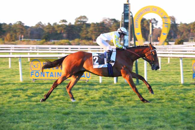Photo d'arrivée de la course pmu PRIX DE LA CHAPELLE-LA-REINE à FONTAINEBLEAU le Samedi 16 avril 2022