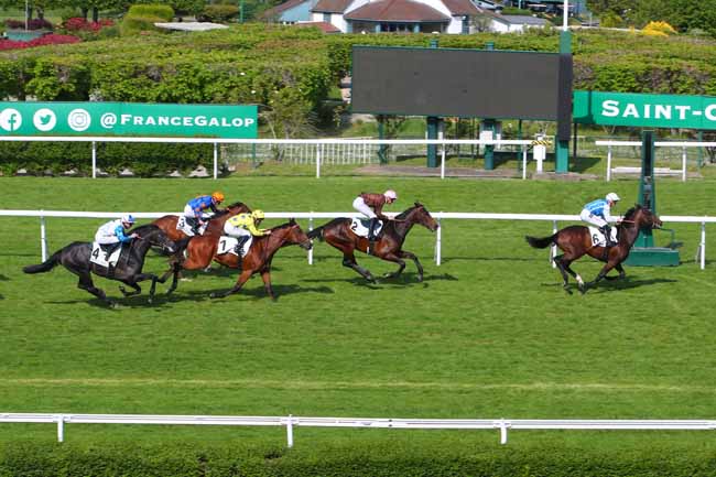 Photo d'arrivée de la course pmu PRIX EMPERY à SAINT CLOUD le Vendredi 29 avril 2022