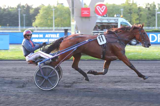 Photo d'arrivée de la course pmu PRIX BETTINA à PARIS-VINCENNES le Vendredi 6 mai 2022