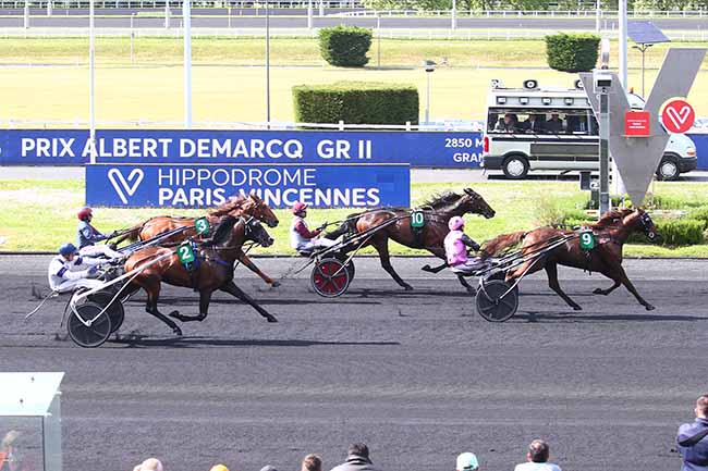 Photo d'arrivée de la course pmu PRIX ALBERT DEMARCQ à PARIS-VINCENNES le Samedi 7 mai 2022