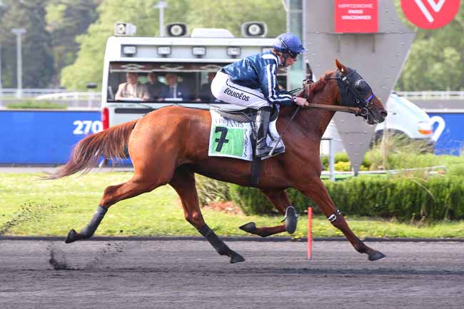 Photo d'arrivée de la course pmu PRIX HERSILIA à PARIS-VINCENNES le Mardi 10 mai 2022
