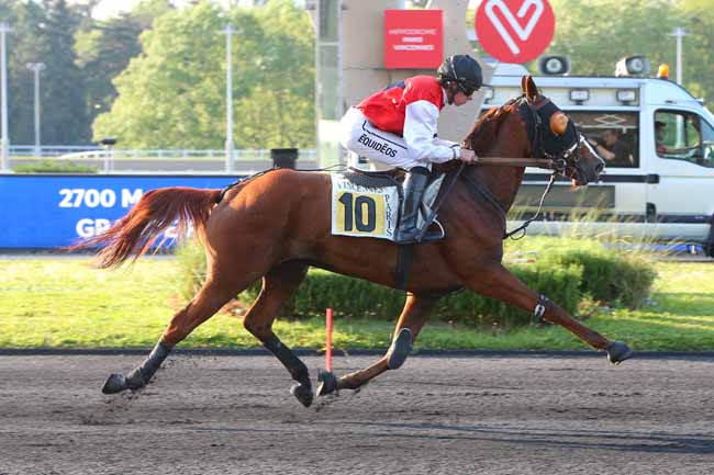 Photo d'arrivée de la course pmu PRIX FLORA à PARIS-VINCENNES le Mardi 10 mai 2022