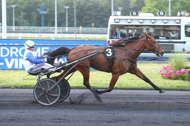 Photo d'arrivée de la course pmu PRIX DU CREPUSCULE à PARIS-VINCENNES le Vendredi 27 mai 2022