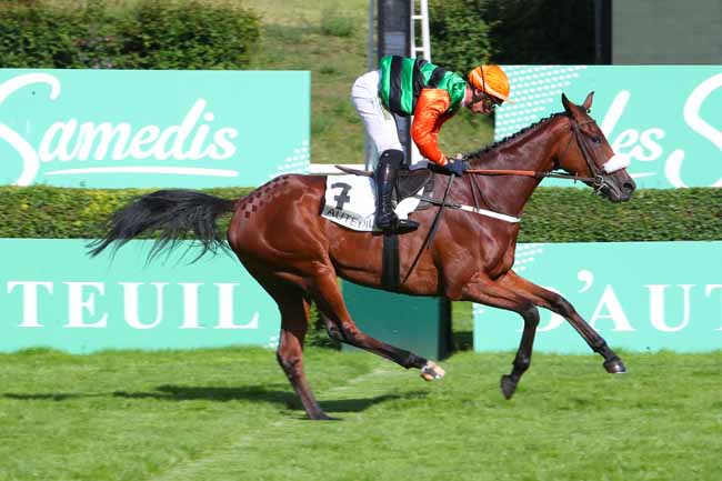 Photo d'arrivée de la course pmu PRIX GINETTA II à AUTEUIL le Samedi 28 mai 2022