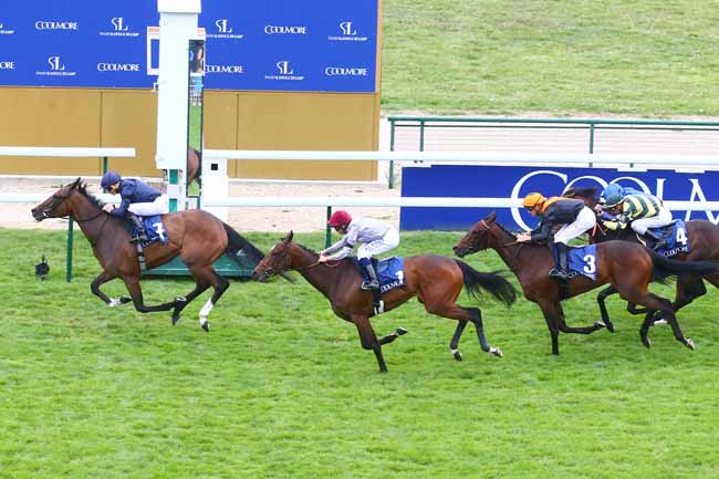 Photo d'arrivée de la course pmu ST MARK'S BASILICA COOLMORE PRIX SAINT-ALARY à LONGCHAMP le Dimanche 29 mai 2022