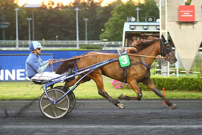 Photo d'arrivée de la course pmu PRIX THALIA à PARIS-VINCENNES le Vendredi 1 juillet 2022