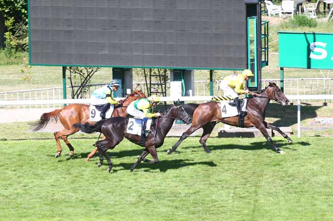 Photo d'arrivée de la course pmu PRIX DE TIGERY à SAINT CLOUD le Dimanche 3 juillet 2022