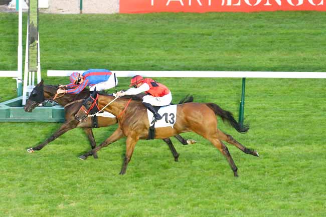 Photo d'arrivée de la course pmu PRIX DE LA MAISON BLANCHE à LONGCHAMP le Jeudi 7 juillet 2022