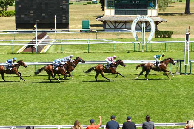 Photo d'arrivée de la course pmu PRIX DE RESSONS-SUR-MATZ à COMPIEGNE le Lundi 11 juillet 2022