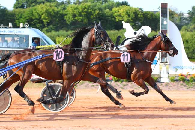 Photo d'arrivée de la course pmu PRIX DYNAVENA à CHERBOURG le Lundi 18 juillet 2022