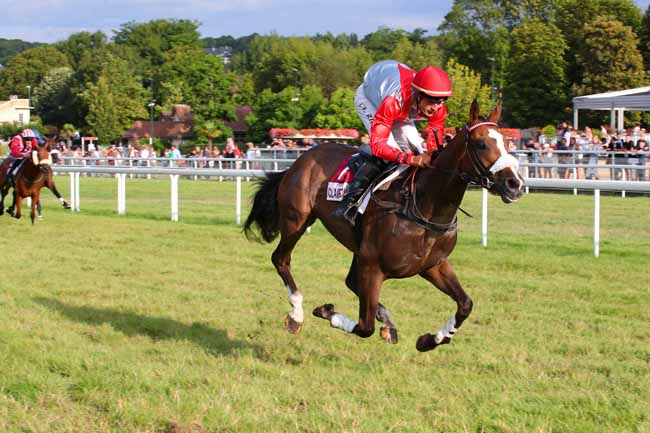 Photo d'arrivée de la course pmu PRIX PMU MAG PRESSE TOUQUES (PRIX DES CAPUCINES) à CLAIREFONTAINE le Jeudi 28 juillet 2022