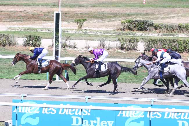 Photo d'arrivée de la course pmu PRIX DEAUVILLE YACHT CLUB à DEAUVILLE le Mardi 2 août 2022
