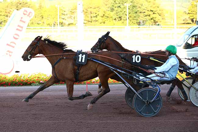Photo d'arrivée de la course pmu PRIX DES TOURNESOLS à CABOURG le Vendredi 5 août 2022