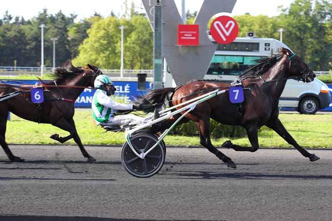 Photo d'arrivée de la course pmu PRIX DE PROVENCE à PARIS-VINCENNES le Samedi 27 août 2022