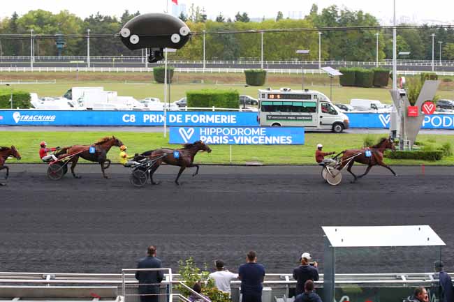 Photo d'arrivée de la course pmu PRIX DE FORMERIE à PARIS-VINCENNES le Samedi 10 septembre 2022