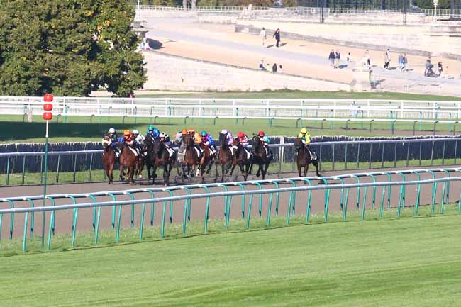 Photo d'arrivée de la course pmu PRIX DU BOIS FRANC à CHANTILLY le Samedi 17 septembre 2022